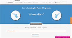 Desktop Screenshot of funeralfund.com